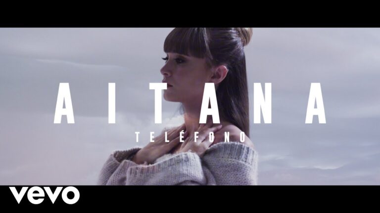 Canción Teléfono de la Cantautora Catalana Aitana
