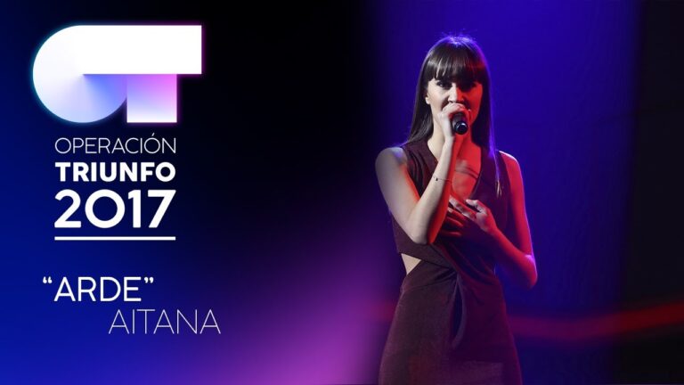 Canción Arde de la Cantante Catalana Aitana