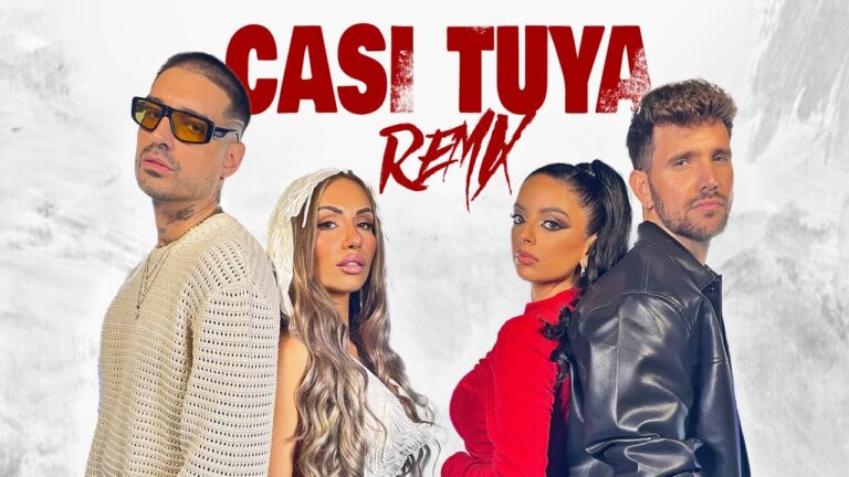Canción Casi Tuya de Joana Santos, Fabbio, Zaira y Dani J (Remix)