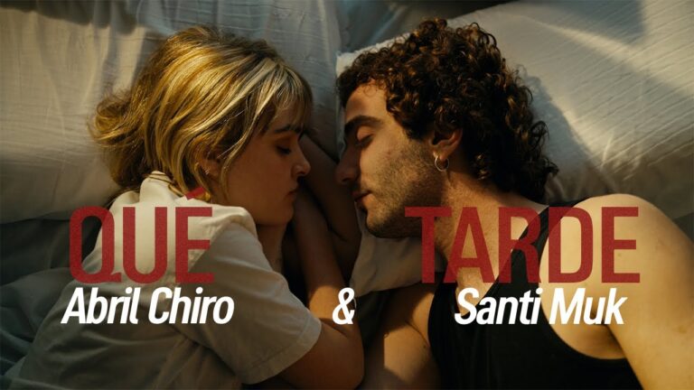 Santi Muk y Abril Chiro vuelcan toda su nostalgia y química en “Qué Tarde”