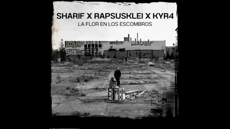 Sharif, Rapsusklei y KYR4 “La Flor en los Escombros”: vulnerabilidad, calle y poesía nacida del hambre