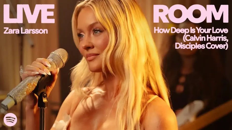 How Deep Is Your Love de Calvin Harris versionado por Zara Larsson | Canciones Nuevas de Rhythm & Blues Internacional, Música Negra | EstrenoMusical