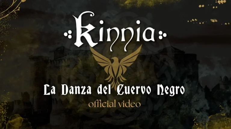 Canción La Danza del Cuervo Negro de la Banda de Rock Folk madrileña Kinnia