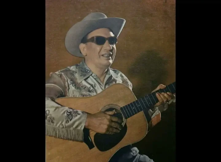 El hombre que cantó a la carretera desde la oscuridad, Leon Payne